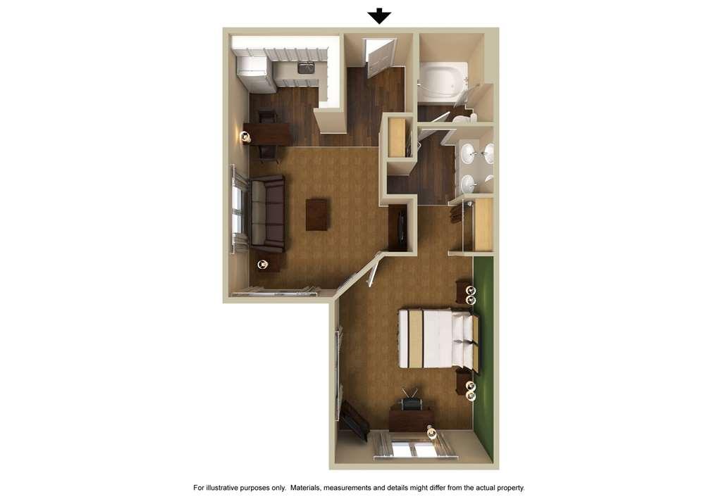 Extended Stay America Suites - Austin - Northwest Arboretum - The Domain Ruang foto